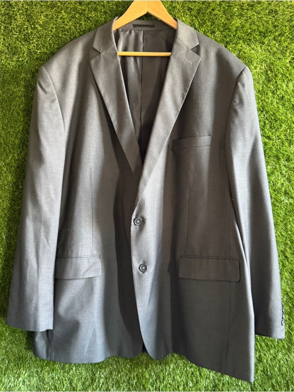 58L Marco Stefano MicroTech Charcoal Blazer